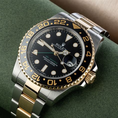 rolex gmt master ii steel gold price